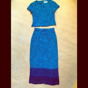 Dani Max Two Piece Dress Women’s Size 6 Petite